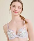 une nana cool バックスタイルまでかわいい Steppe Flower ワイヤーブラ