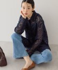 AMERICAN HOLIC レース長袖シャツ
