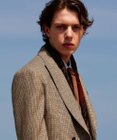 JOSEPH ABBOUD 【日本製・Mantero】ウールシルクソリッド ネクタイ