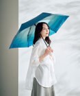 MOONBAT ハニカム断熱パラソル グラデーション 折りたたみ傘 晴雨兼用 日傘 一級遮光 UV