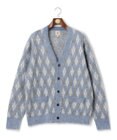 J.PRESS MEN 【KING SIZE】【WEB限定カラー有】モヘアヤーン アーガイルカーディガン