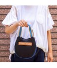 tsumori chisato CARRY ネコかおウレタン ミニバッグ ハンドバッグ 猫モチーフ