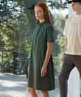 23区GOLF 2WAY着用可能【23Fondation/WOMEN】衿付き シャツワンピース