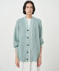 ATON COTTON SILK | Vネックカーディガン