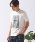 JOSEPH ABBOUD MOUNTAIN 【UNISEX】スラブリーフプリント Tシャツ