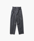 ATON WOOL GABARDINE | テーパードタックパンツ
