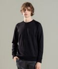 JOSEPH HOMME コットンナイロンテリー　クルーネックスウェット