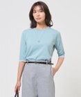 J.PRESS LADIES 【アンサンブル着用可】BASIC HT COTTON クルーネック ニット