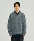 J.PRESS YORK STREET 【UNISEX】ウールカシミヤ ハーフジップニット