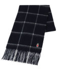 MOONBAT 【WEB限定】MACKINTOSH PHILOSOPHY ウール100%バッキンガムベア チェックマフラー (パッケージ付き)
