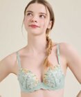 une nana cool バックスタイルまでかわいい Steppe Flower ワイヤーブラ