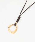 23区 ダブルリングトップネックレス