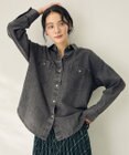 オーバーデニムシャツ