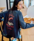 AMERICAN HOLIC Pizza Planet エイリアン/ロングTシャツ