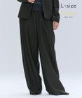 BEIGE， 【Lsize・セットアップ対応】CORBY / ウールイージーワイドパンツ
