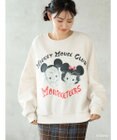 Green Parks ミッキーマウス・クラブ／フェイス裏起毛プルオーバー