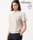23区GOLF 【23Fondation/WOMEN】【UVケア】モックネックシャツ