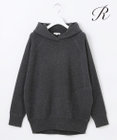 23区 【R(アール)】マイクロンメリノウール ニットフーディー