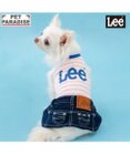 PET PARADISE Lee 鹿の子 ボーダー スカートつなぎ 小型犬