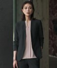 ICB L アトラストリコット ノーカラージャケット