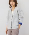 AMERICAN HOLIC ＶネックＷフェイスニットカーディガン