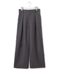 J.PRESS YORK STREET 【WOMEN】ハイウエストワイドパンツ