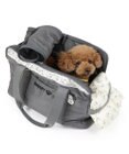 PET PARADISE スヌーピー モノトーン キャリー  M 小型犬 約4～8kg