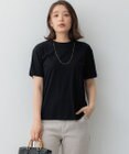 23区 【SLOW/WEB限定】シアーツイストシングルジャージー Tシャツ