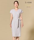 BEIGE， 【Lsize・セットアップ対応】CINDY / ラップドレス