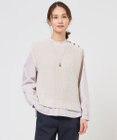 J.PRESS LADIES S 【WEB限定カラーあり・プラスワンアイテムに】LINEN COTTON ニット ベスト