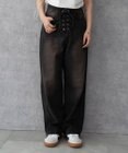 WEGO レースアップデニムパンツ