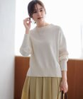 組曲 コットンカシミヤ混 クルーネックニット