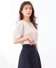 【吸水速乾・UVケア・接触冷感】コンフォートジャージー ブラウス
