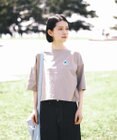 SHARE PARK LADIES 【UVカット・吸水速乾・ストレッチ・軽量 】エンブレムショートTシャツ（S・Mサイズ）