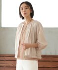 自由区 【洗える・XSサイズあり】シアーシャイニー ジャケット