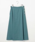 自由区 【洗える】TWラチネストレッチフレア スカート