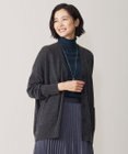 J.PRESS LADIES 【洗える】CASHMERE BLEND Vネック カーディガン