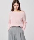 uncrave アルパカニット オフショルダー トップス（uncrave WHITE）