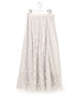 23区 L 【GOLD LABEL】BROCHEレース フレアスカート