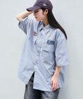 WEGO 【ユニセックス着用ITEM/MLサイズ展開】オックスフォードワッペンシャツ（SS）