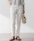 23区 S 【洗える】リネンレーヨンストレッチ テーパード パンツ