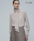 BEIGE， 【S-size】STOW / ボウタイブラウス