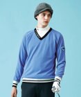 23区GOLF 【MEN】【手洗い可】裏地付き Vネックニット