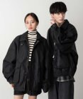 WEGO 【ユニセックス着用ITEM】エコレザー2WAYフライトジャケット