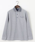 JOSEPH ABBOUD 【消臭などの高機能】オーガニックコットン ダディ 長袖 ポロシャツ