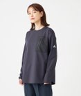 SHARE PARK LADIES 【UVカット・吸水速乾・ストレッチ・軽量 】ＺＩＰポケットＴシャツ（S・Mサイズ）