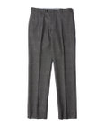 J.PRESS MEN 【ウォッシャブル可】トリートメントウール ストレッチグレナカートチェック スラックス
