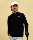 23区GOLF 【MEN】パターンからゴルフに合わせたしっかり素材のカノコダンボールモック