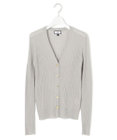 J.PRESS YORK STREET 【WOMEN】シアワイド リブカーディガン