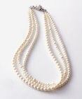J.PRESS LADIES 【3way】3連パール ネックレス